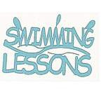 Swimming Lessons Laser Die Cut