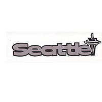 Seattle 3 Color Laser Title Strip