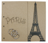 Paris Chipboard Album
