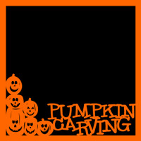 Pumpkin Carving - 12x12 Overlay