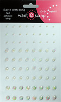 72 Count - Mother of Pearl Rhinestones