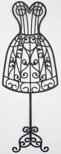 Download Dress Form - Silhouette - Want2Scrap