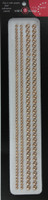 Sleek Strips 6" Pearls- Le Creme