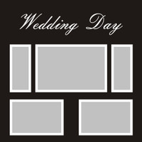 Wedding Day - 12x12 Overlay