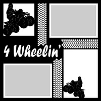 4 Wheelin' - 12x12 Overlay