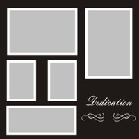 Dedication - 12x12 Overlay