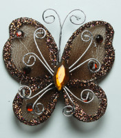 Butterfly - 2" Brown