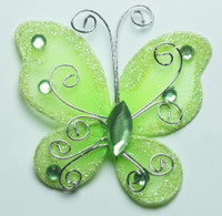 Butterfly - 2" Apple Green