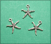 Starfish - Antique Silver