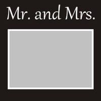 Mr and Mrs - 6x6 Overlay