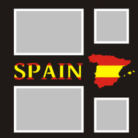 Spain  - 12x12 Overlay