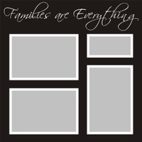 Families Are Everything - 12x12 Overlay