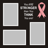 You are STRONGER than you THINK you are - 12x12 Overlay