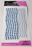 250 Count Pearls Light Blue