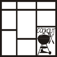 Cookout - 12x12 Overlay