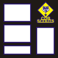 Cub Scouts- 12x12 Overlay