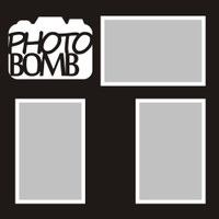 Photo Bomb - 12x12 Overlay