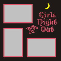 Girls Night Out - 12x12 Overlay