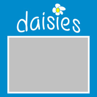 Daisies - 6x6 Overlay