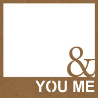 You and Me with Frame Chpd Embellishment