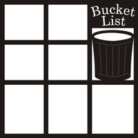 Bucket List - 12x12 Overlay