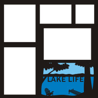 Lake Life - 12x12 Overlay