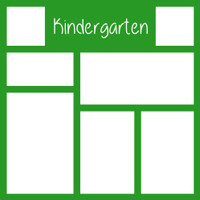 Kindergarten - 12x12 Overlay