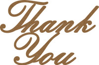 Thank You - Chipboard Quotations