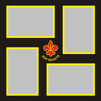 Boy Scouts - 12x12 Overlay
