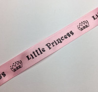 Little Princess Pink Ribbon  - 1 yard