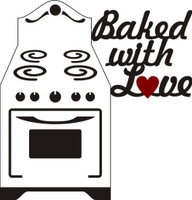 Baked with Love - Laser Die Cut