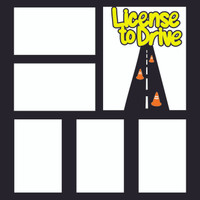License to Drive - 12x12 Overlay