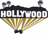 Hollywood Sign - Laser Die Cut