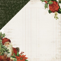 LETTERS TO SANTA  - KAISERCRAFT DOUBLE SIDED PAPER