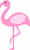 Flamingo - Laser Die Cut