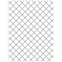 EMBOSSING FOLDER - WIRE FENCE