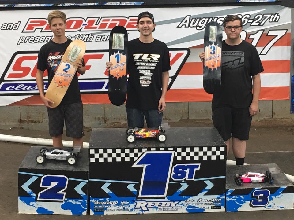 Wayne Wyrick winning at OCRC Surf City Classic with RC Speed Secrets