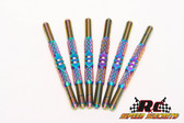 RCSS Team Losi 3.5mm TEXTURED Titanium Turnbuckle Set Bada Bling