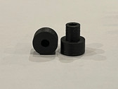Black Mamba (Big 1.2" Tall)  Wheelie Bar Wheel Inserts only- pair