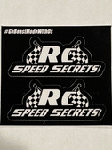 Rc Speed Secrets Stickers