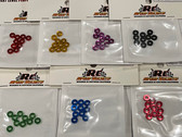 2mm Ball Stud Washers- 7 colors- 10 Packs 