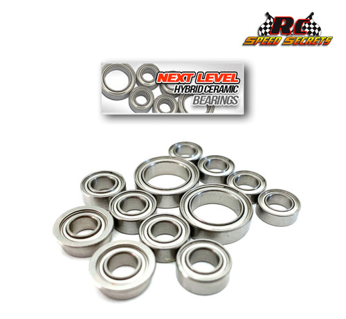 RCSS Schumacher Cougar Laydown 2wd "Next Level" Hybrid Ceramic Bearings- Stainless- Complete Car Set