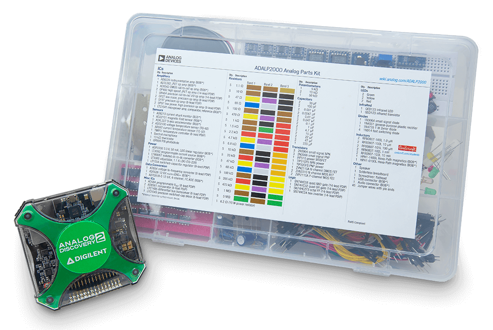 Analog Discovery 2 Student Bundle Analog Discovery 2 Student Bundle