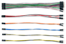 Top view product image of the Analog Discovery Studio MTE cables. 