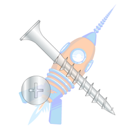 10-8 x 1-3/4 Bugle Phillips Head Course Thread Sharp Point Deck Screw Dacrotized