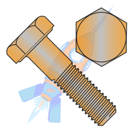 3/8-16 x 2-1/2 Hex Cap Screw Silicone Bronze