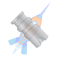 1/2 Short Single Expansion Anchor Zamac Alloy