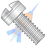 10-32 x 1 MS35276 Military Drilled Fillister MS Screw Fine Thread 300 Series S/S DFAR