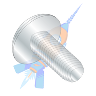 8-32 x 1/2 Phill Full ContourTruss Taptite Alternative Thrd Roll Scr Full Thrd Zc Wax