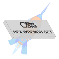 1/16-1/4 Long Arm Hex Wrench Set